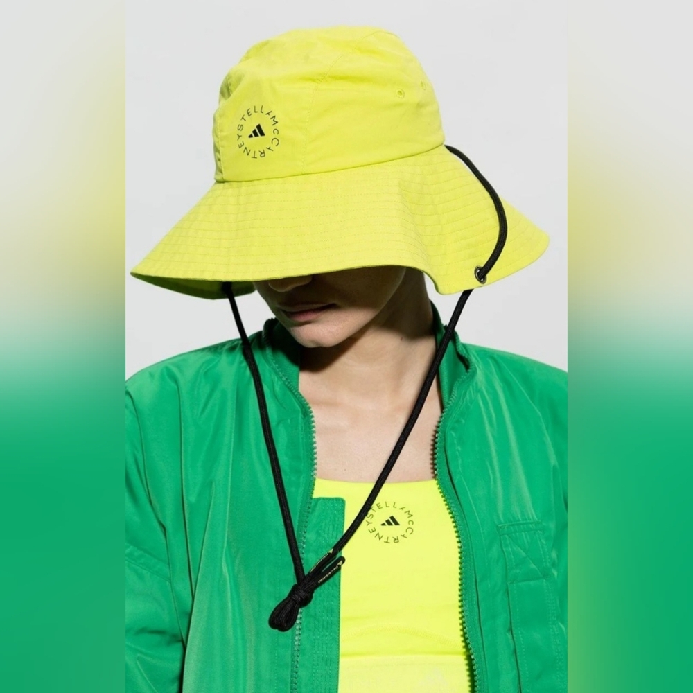 Stella McCartney × Adidas Neon Green Bucket Hat